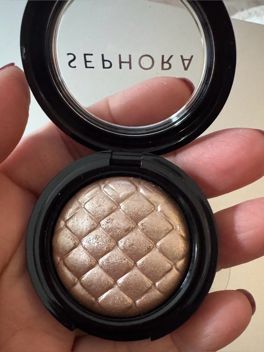 🌟Sephora Shimmer Duo — Metallic Beige or Metallic Peach Highlighter/Eyeshadow - Picture 9 of 10